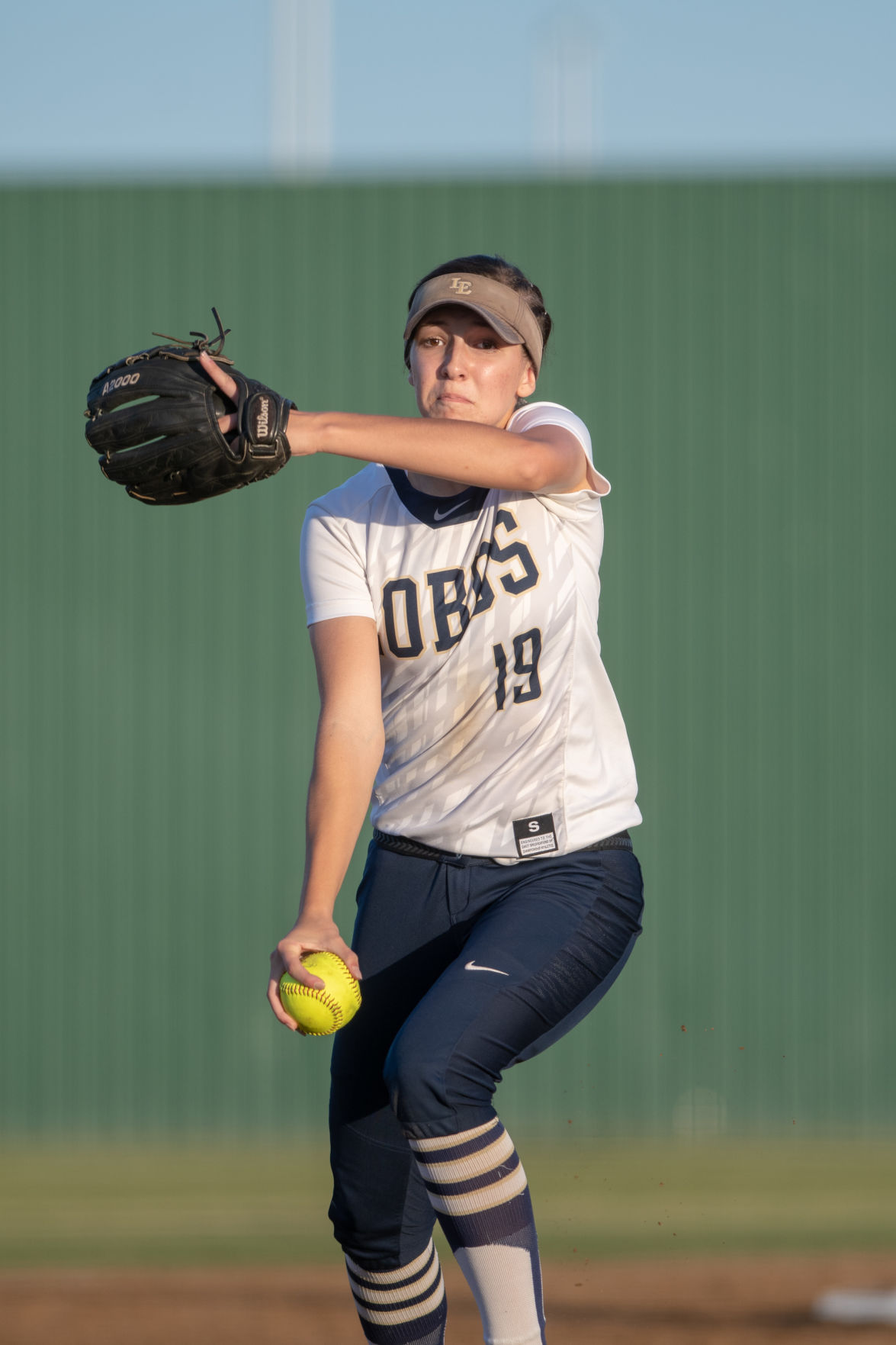 Little Elm pitcher Lauren Lucas